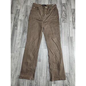 (3/$35) Lee Platinum Label Pants Womens 4 Short Stretch Straight Leg Casual
